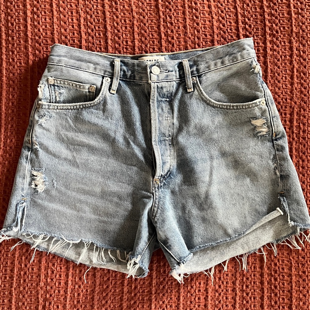 Agolde Parker Long Shorts